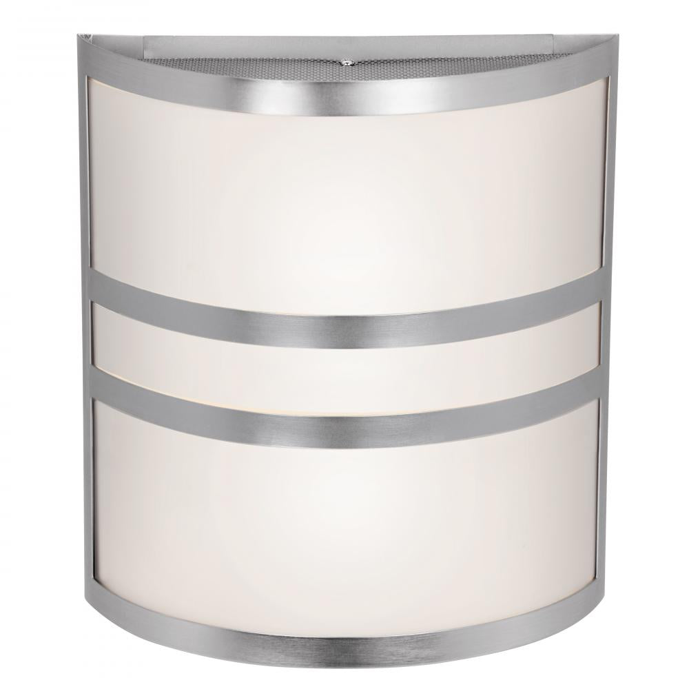Brushed Steel / Opal  Collection 2 Light Wall Washer by Access