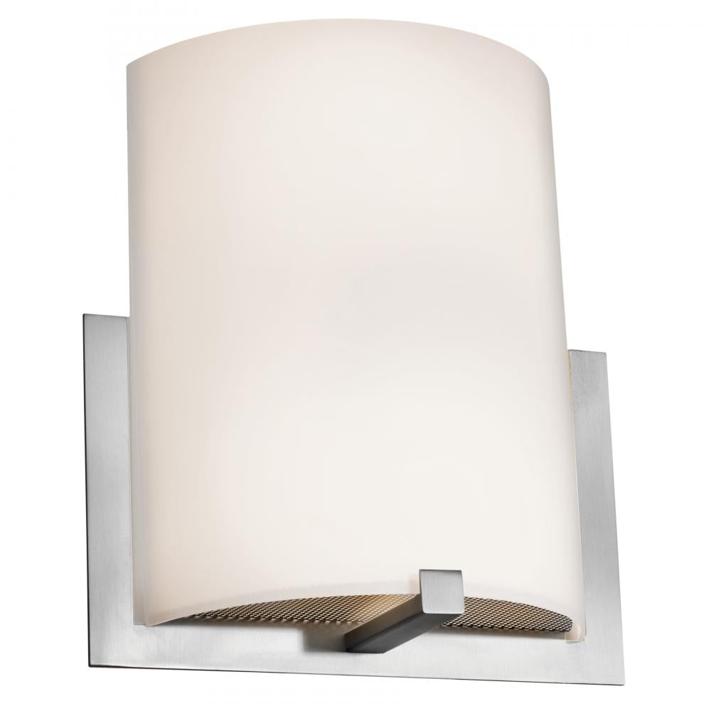 Brushed Steel / Opal  Collection 2 Light Ada Compliant Wall Washer by Access