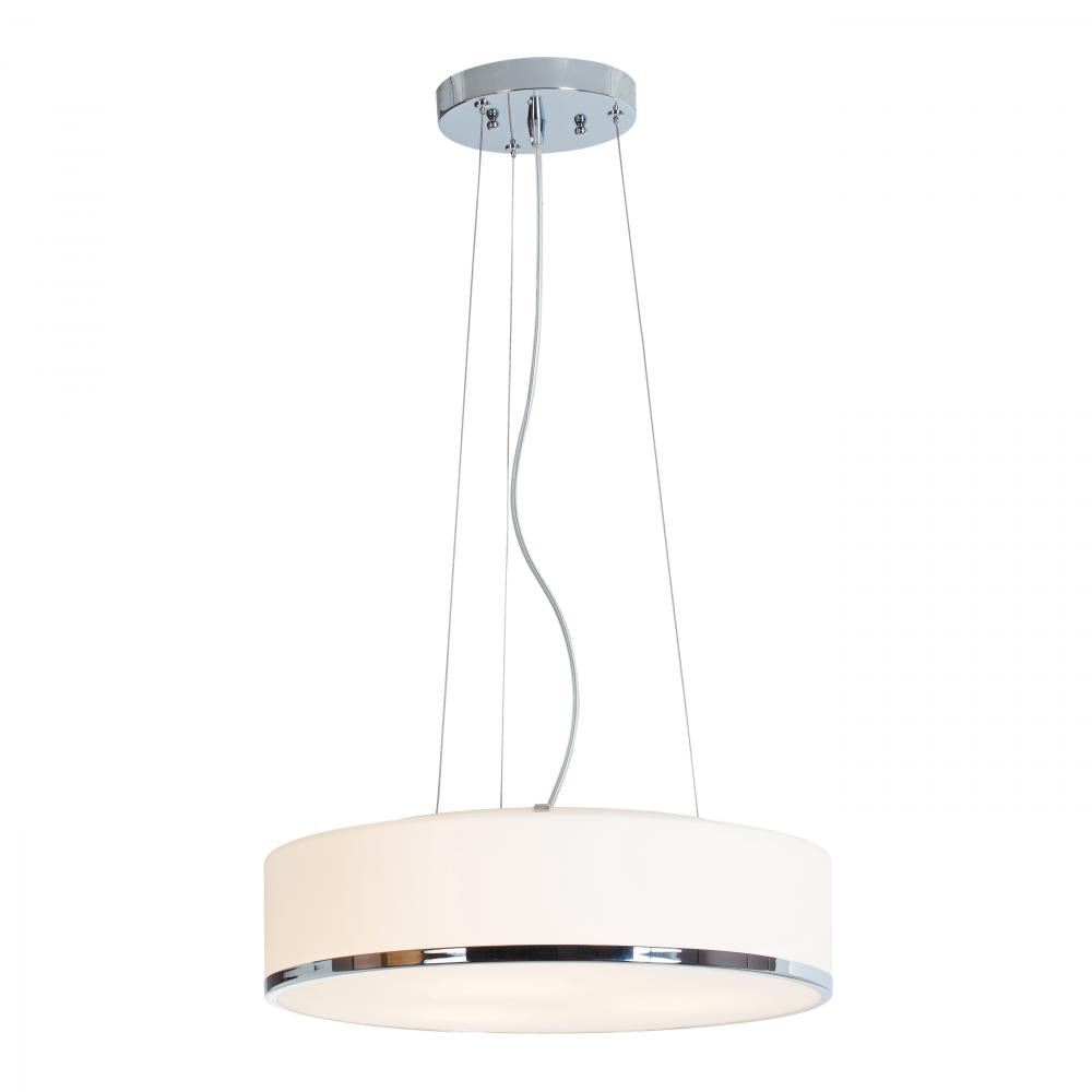 Chrome 3 Light Down Lighting Pendant by Access