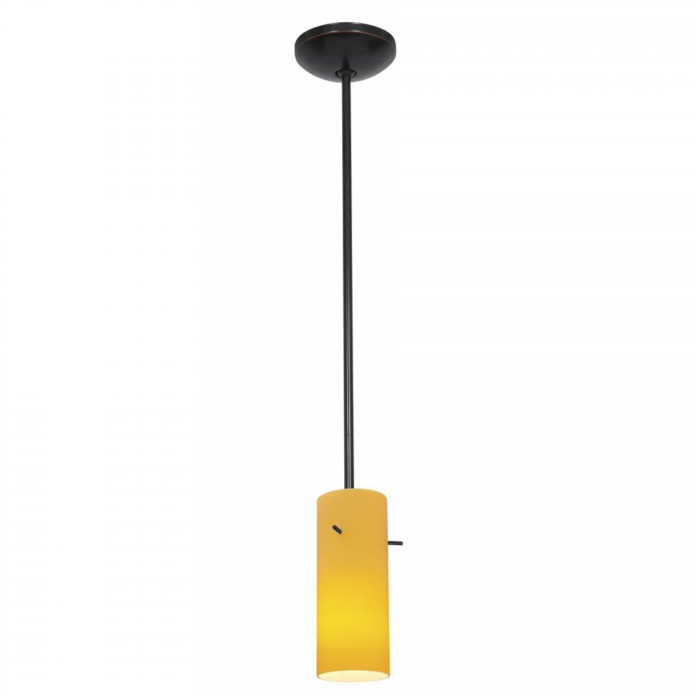 Amber Janine 1 Light Mini Pendant by Access