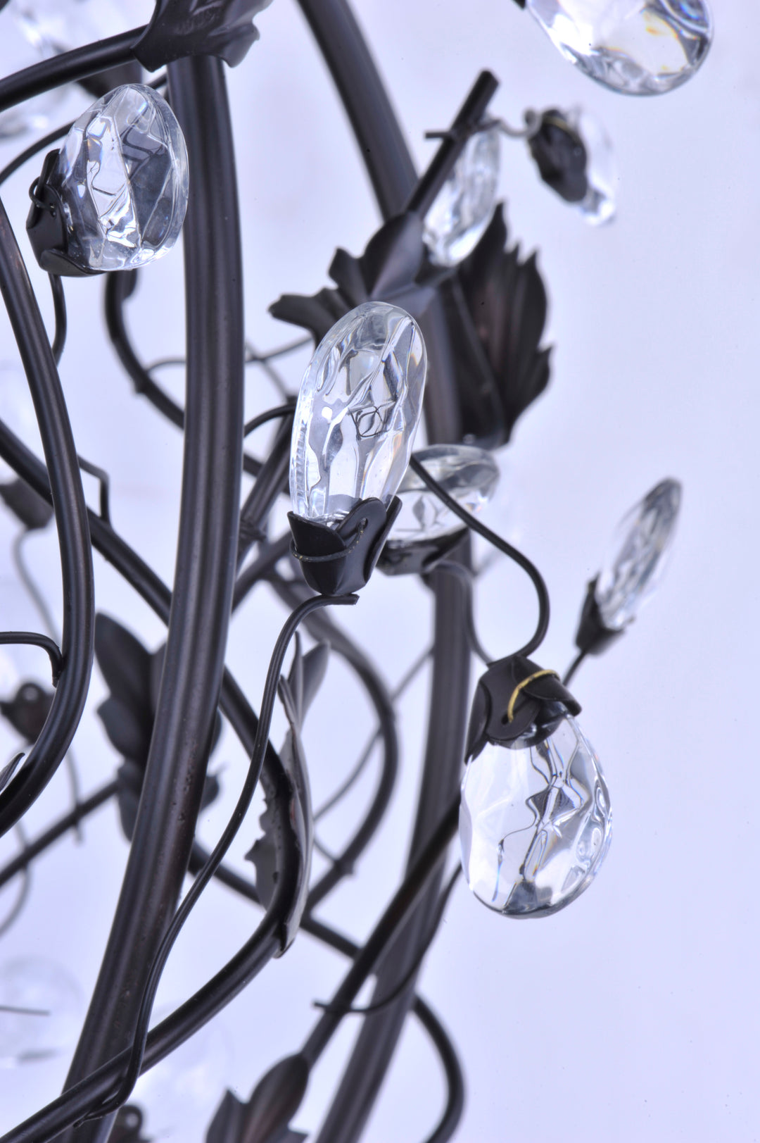Three Light Oil Rubbed Bronze Up Mini Chandelier