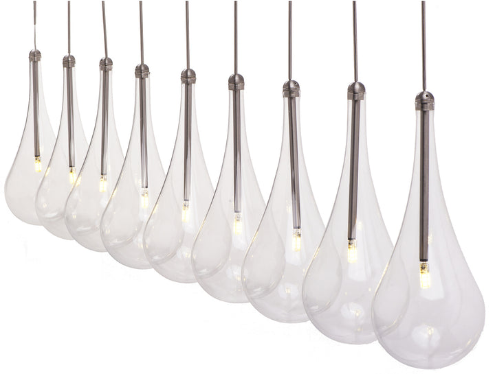 Larmes 9-Light Led Pendant