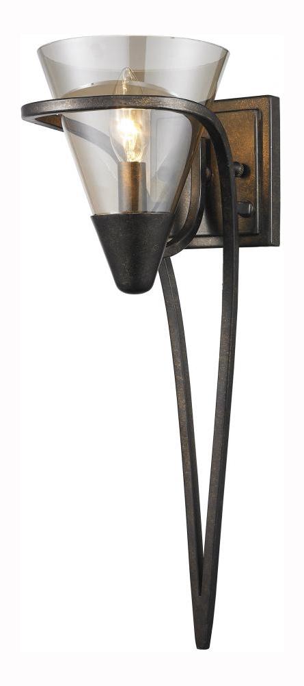 Burnt Sienna  Wall Sconce with 1 Light by Golden