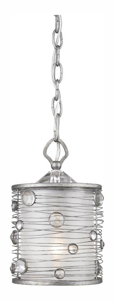 Peruvian Silver  Mini Pendant with 1 Light