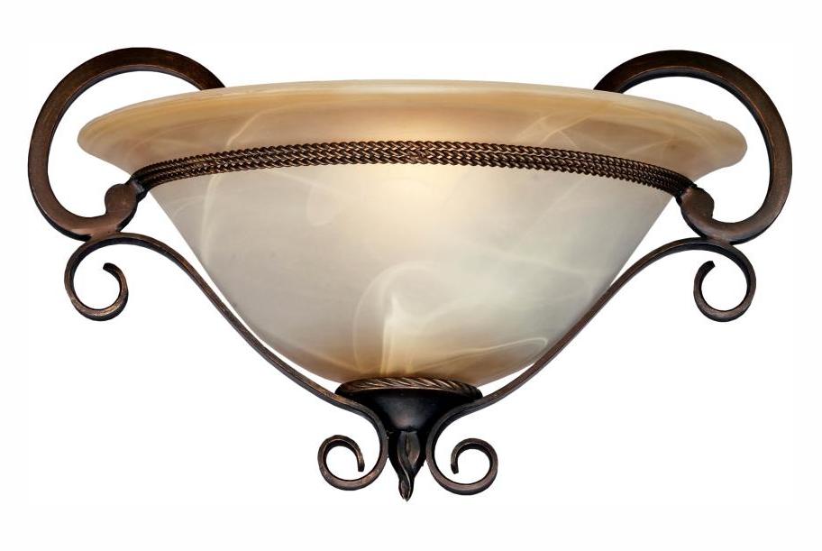 Bronze Single Light Wall Washer by Golden