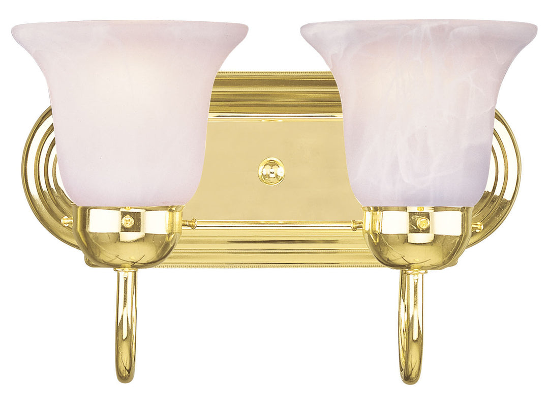 Polished Brass Vanity by Livex Lighting