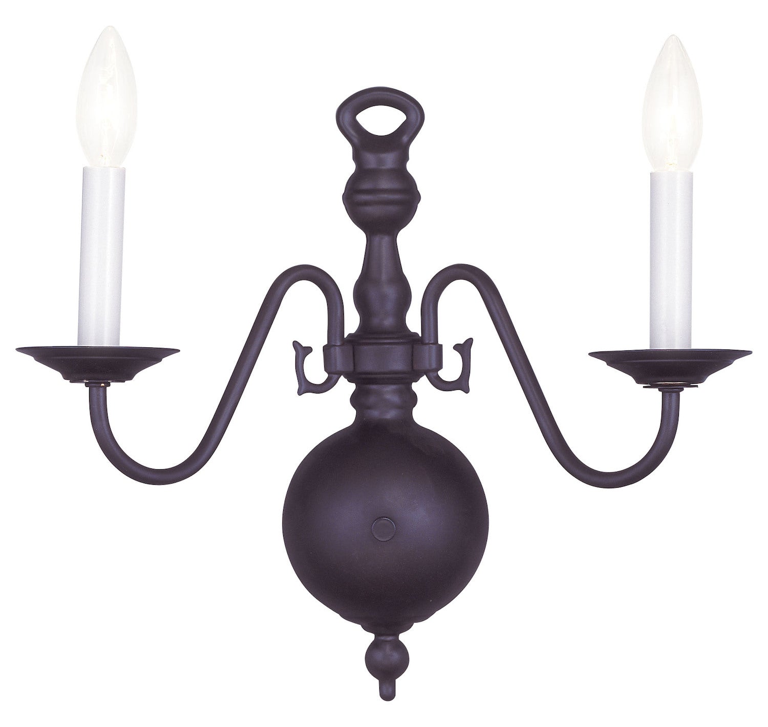 2 Light Bronze Wall Sconce by Livex Lighting