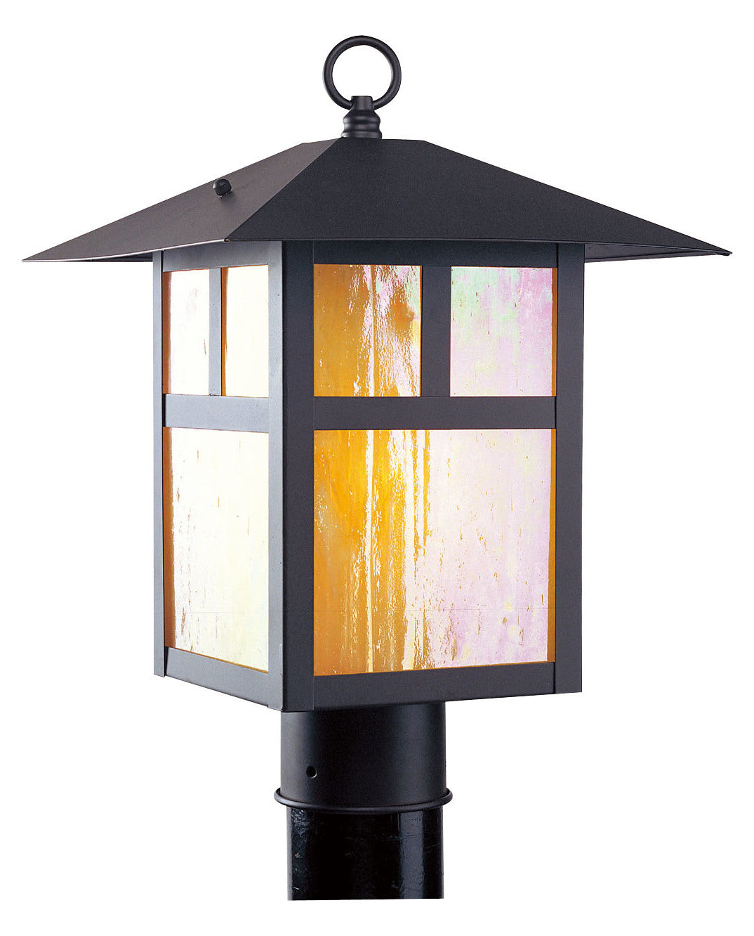 1 Light Bronze Outdoor Post Lantern by Livex Lighting