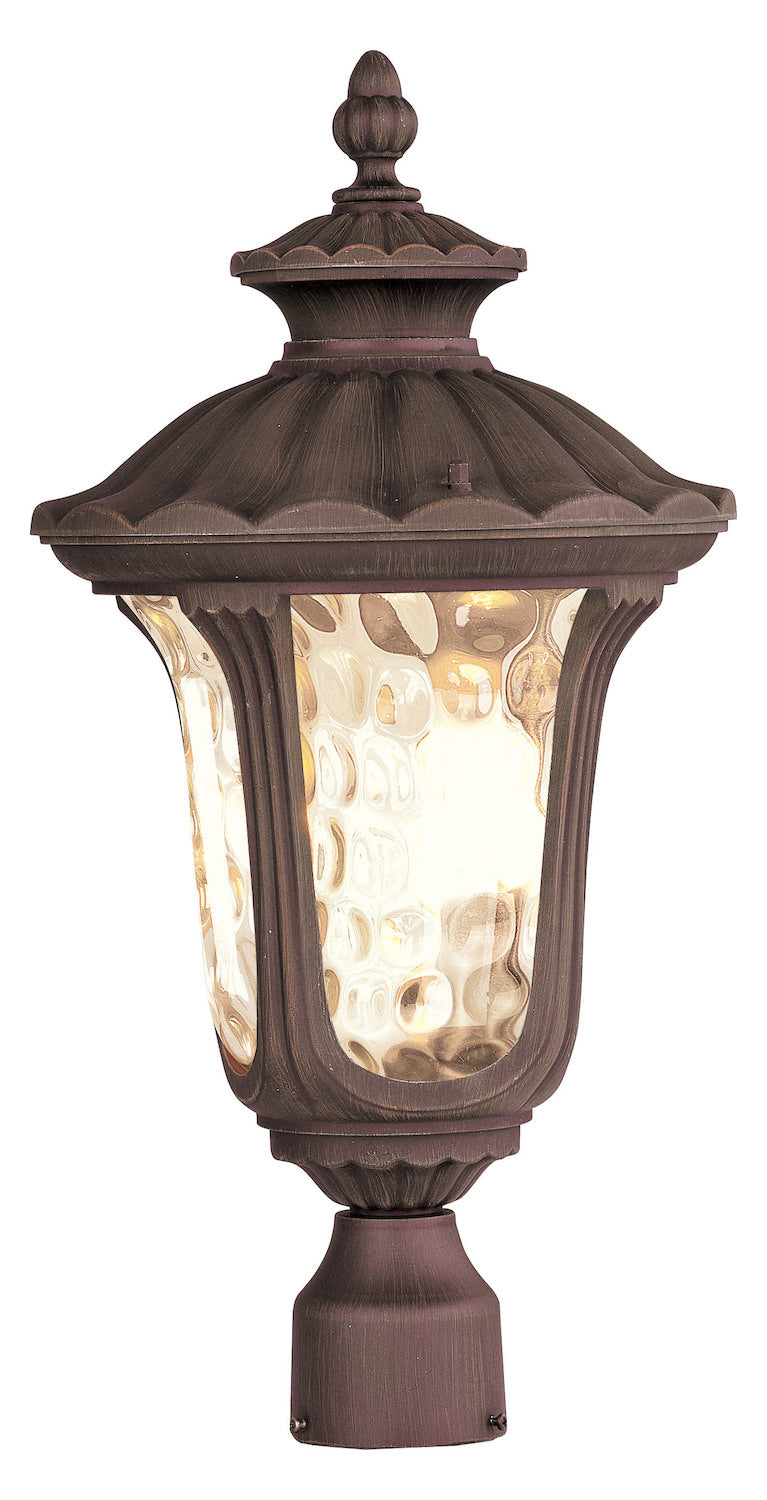 Imperial Bronze Post Light by Livex Lighting