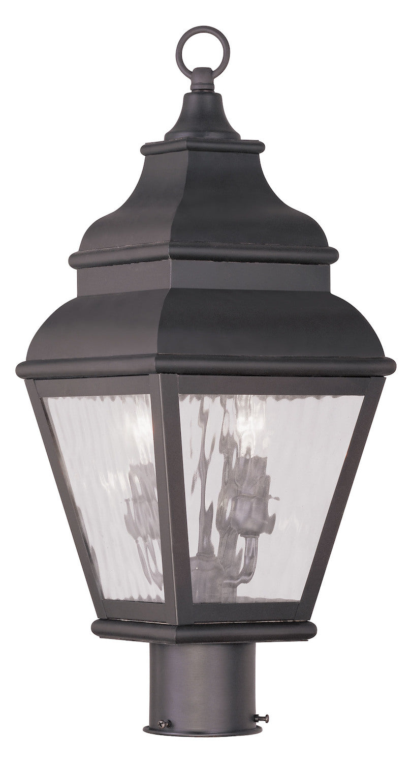 2 Light Bronze Outdoor Post Lantern by Livex Lighting