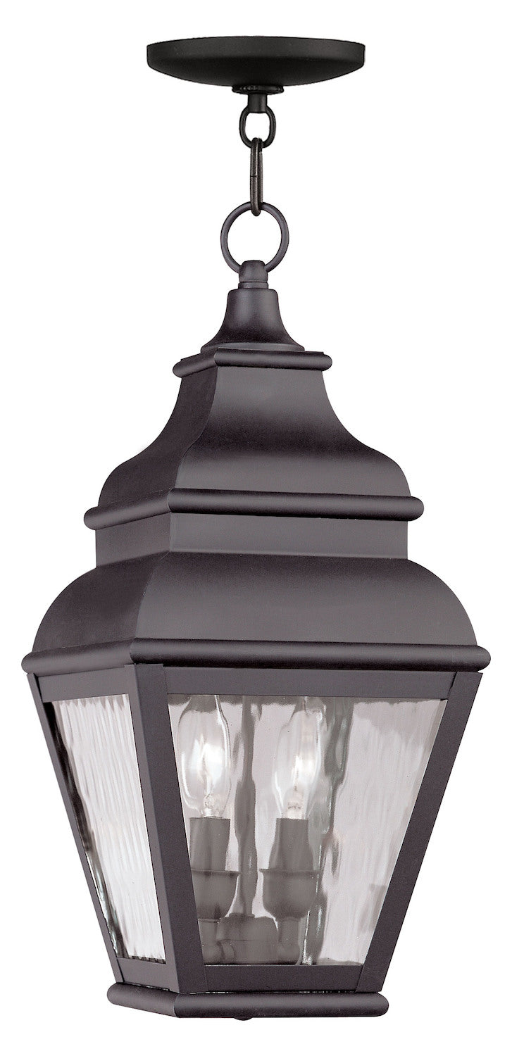 Bronze Hanging Lantern by Livex Lighting