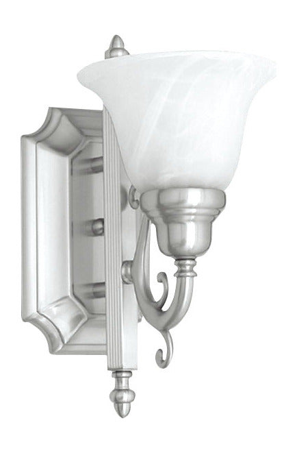 Brushed Nickel Bathroom Sconce by Livex Lighting