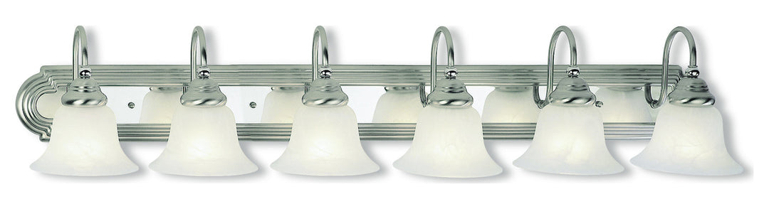 Brushed Nickel And Chrome Vanity by Livex Lighting