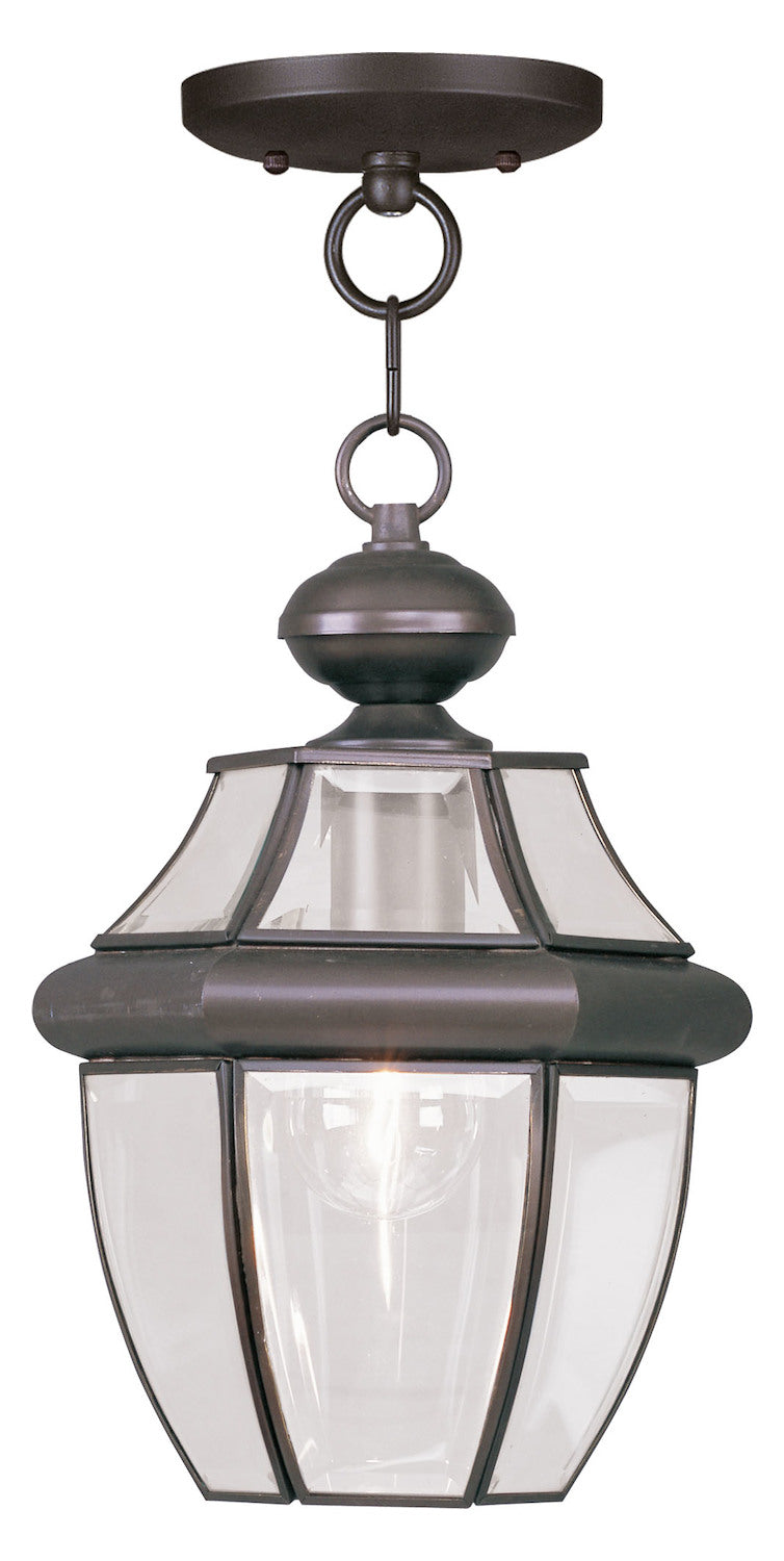 Bronze Hanging Lantern by Livex Lighting