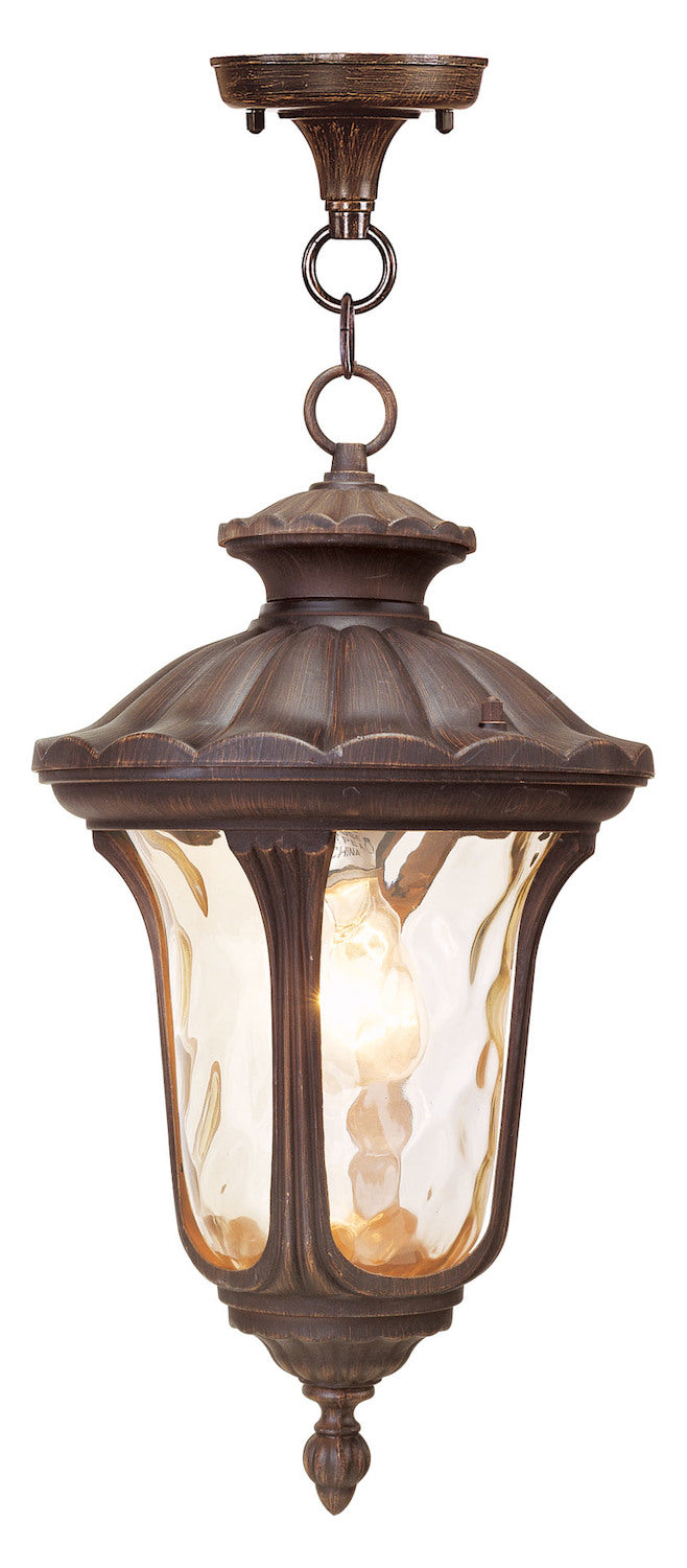 Imperial Bronze Hanging Lantern by Livex Lighting