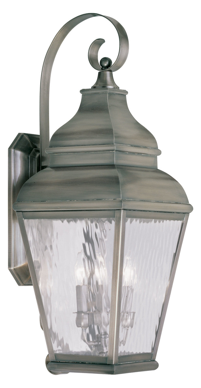Vintage Pewter Wall Lantern by Livex Lighting