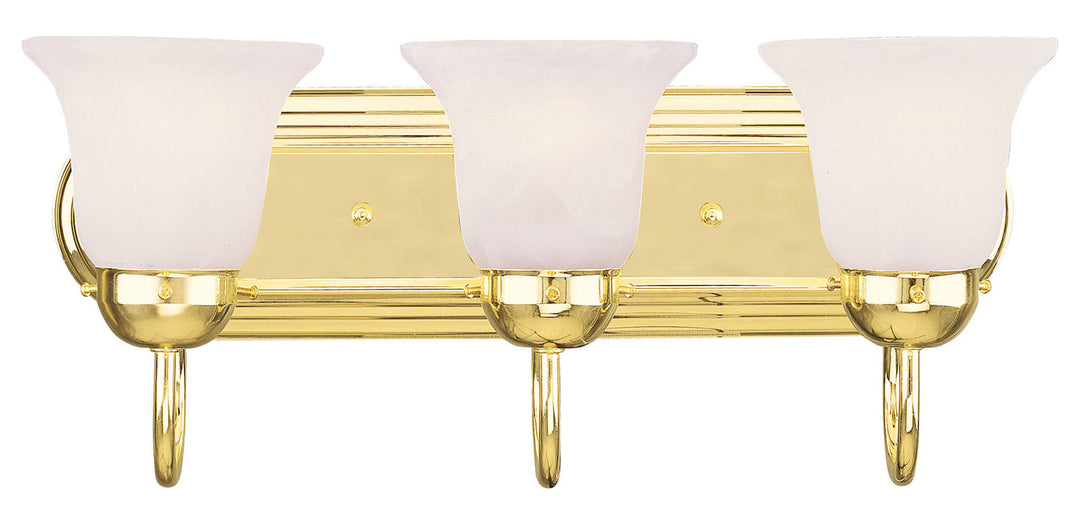 Polished Brass Vanity by Livex Lighting