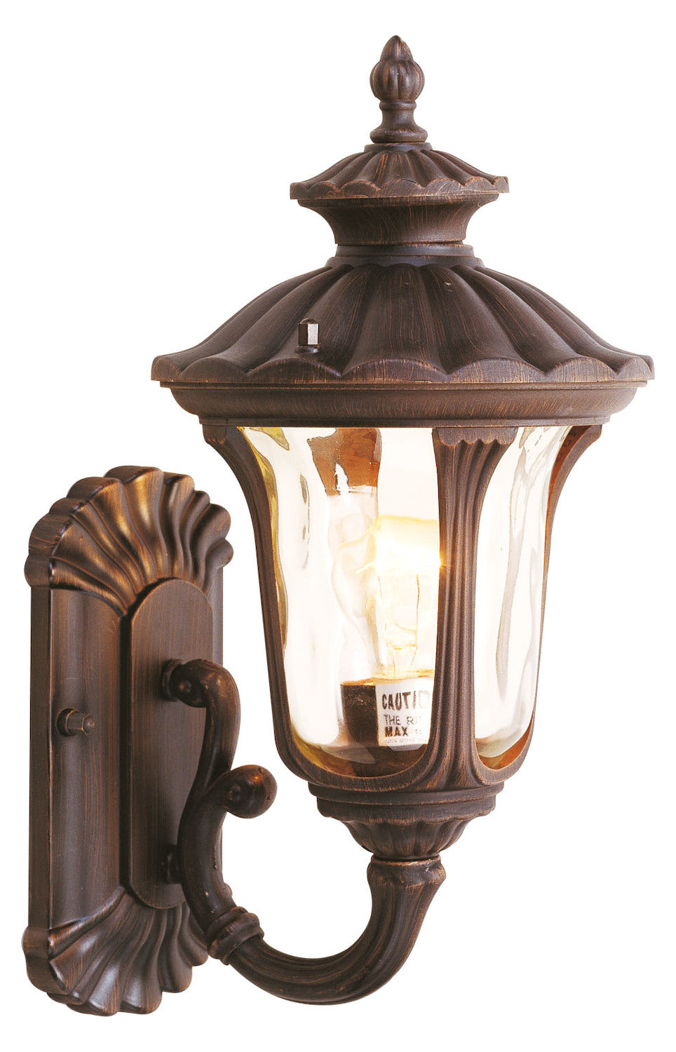 Imperial Bronze Wall Lantern by Livex Lighting