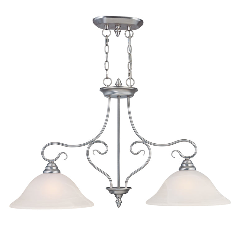 Brushed Nickel Island Light by Livex Lighting