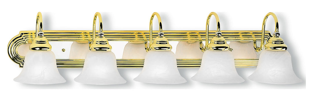 Polished Brass Chrome Vanity by Livex Lighting