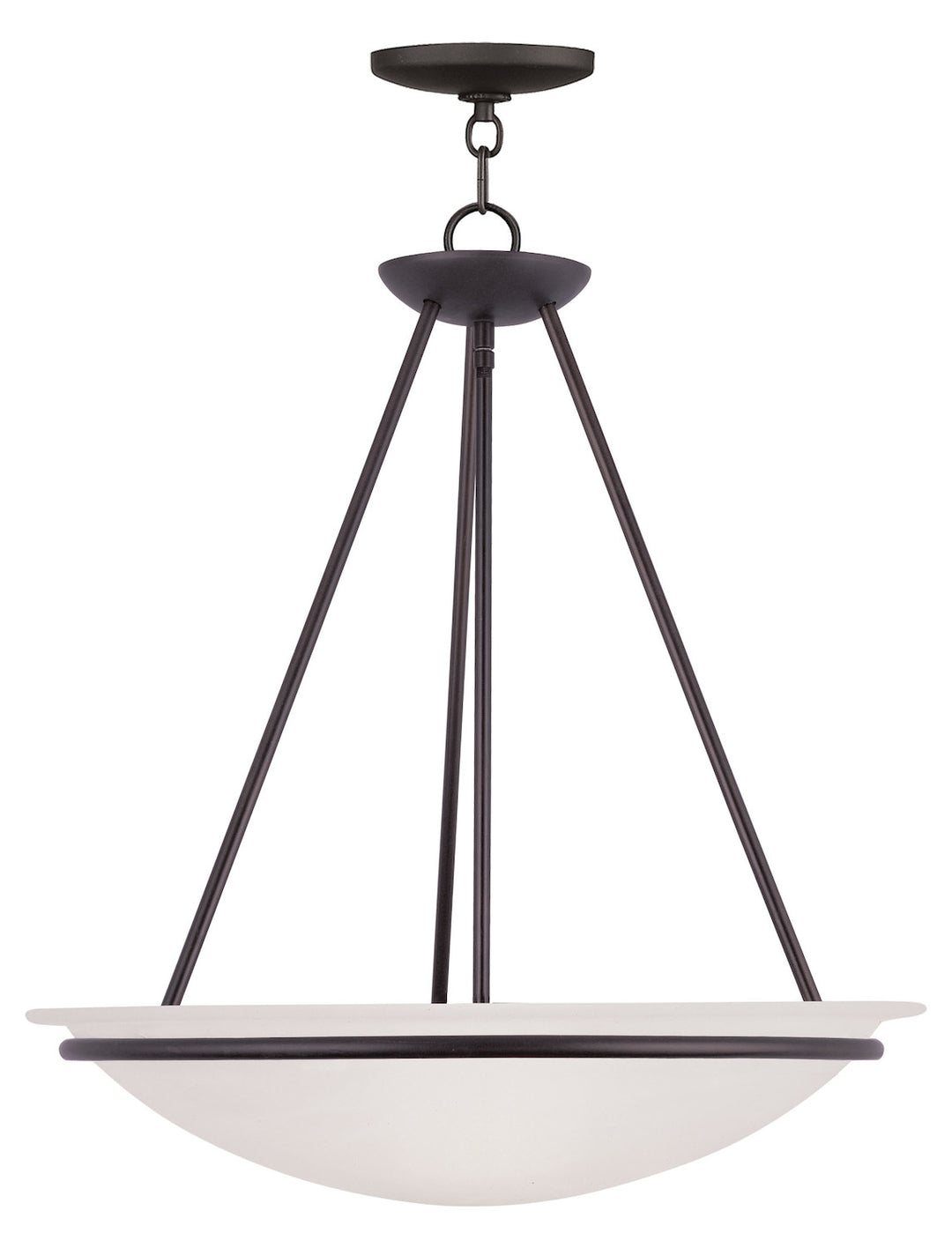 3 Light Bronze Pendant by Livex Lighting