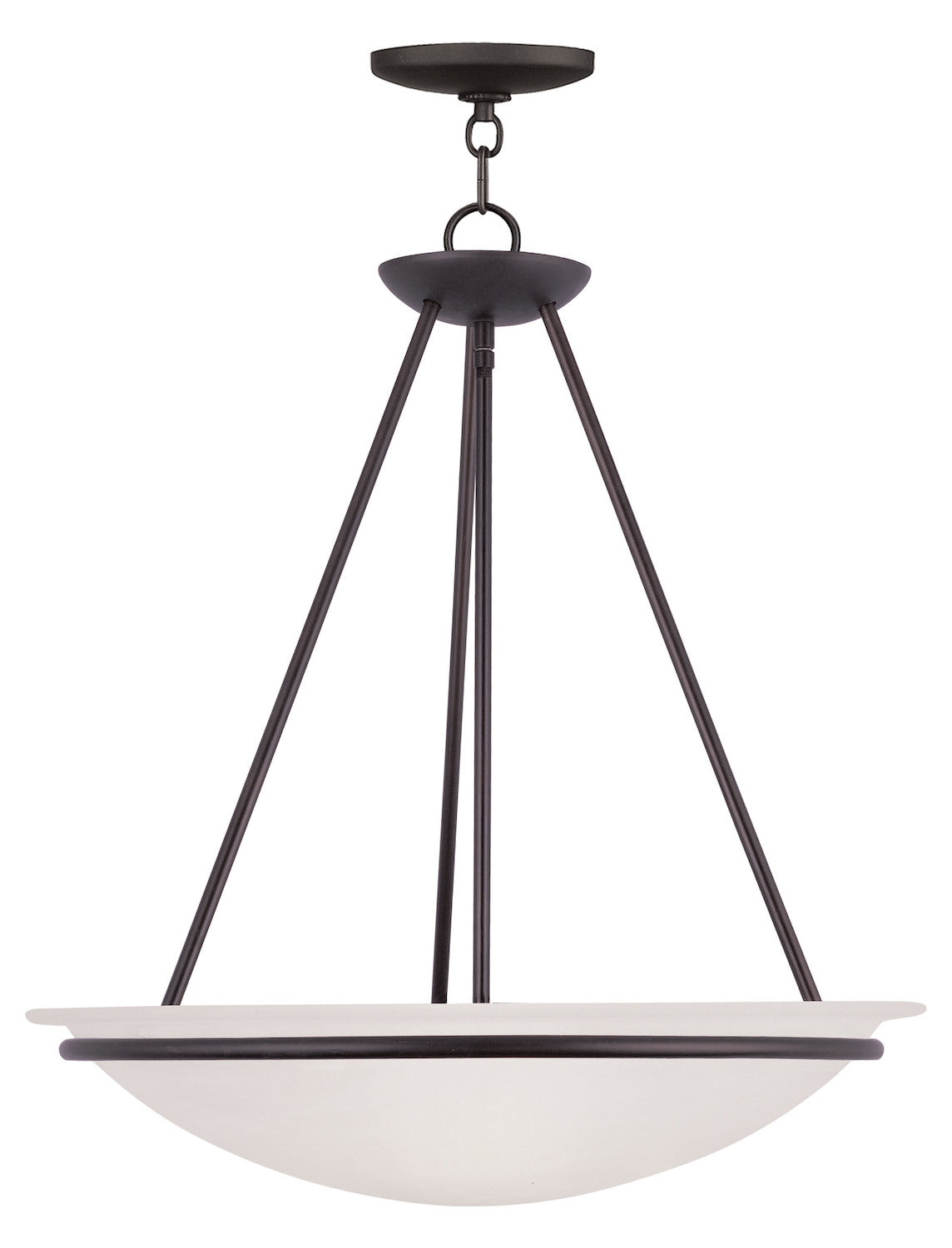 3 Light Bronze Pendant by Livex Lighting