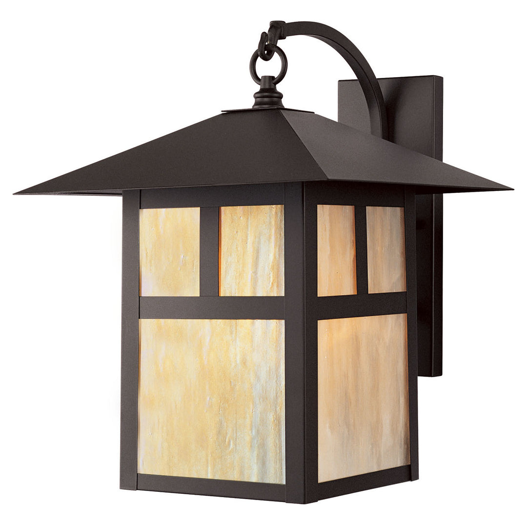 1 Light Bronze Outdoor Wall Lantern by Livex Lighting