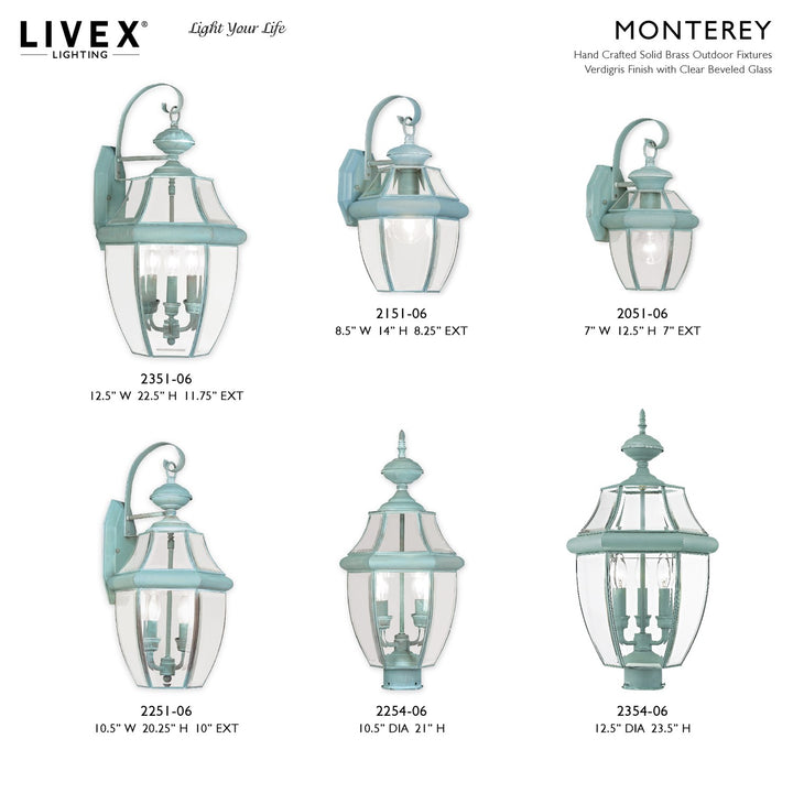 Verdigris Wall Lantern