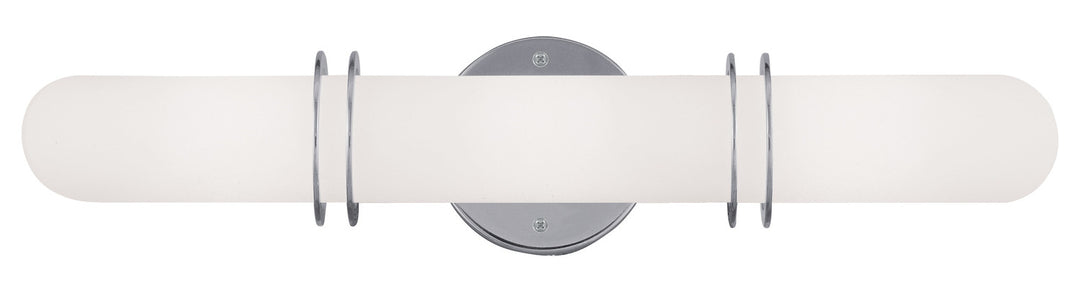 3 Light Polished Chrome Bath Light by Livex Lighting