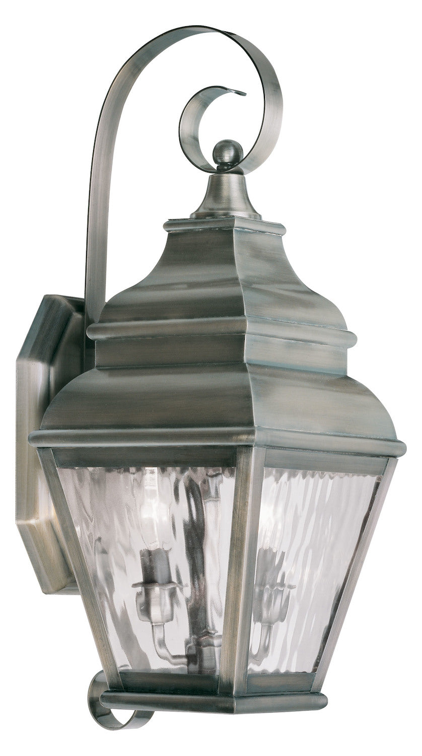 Vintage Pewter Wall Lantern by Livex Lighting