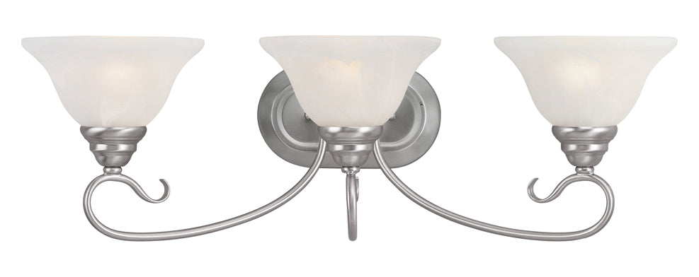 Brushed Nickel Vanity by Livex Lighting
