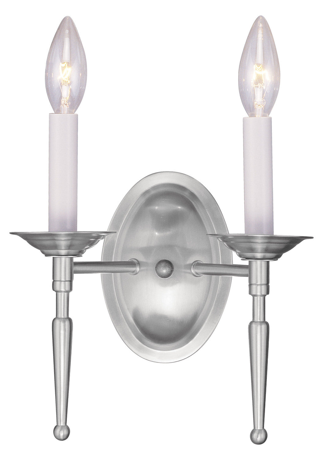 Brushed Nickel Wall Light by Livex Lighting