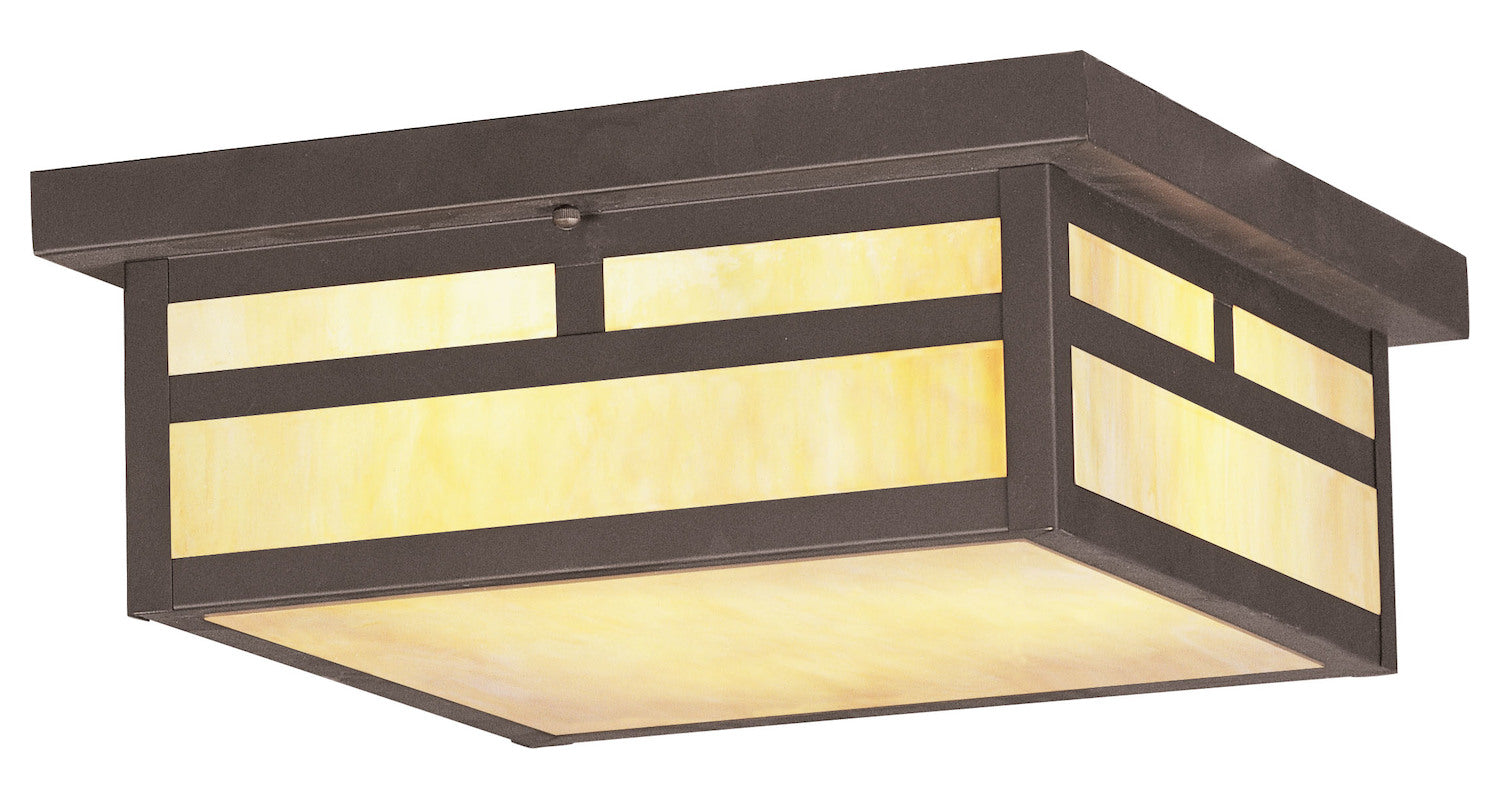 Bronze Outdoor Flush Mount by Livex Lighting