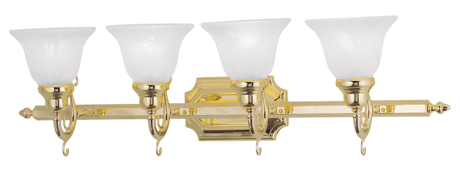 Polished Brass Vanity by Livex Lighting