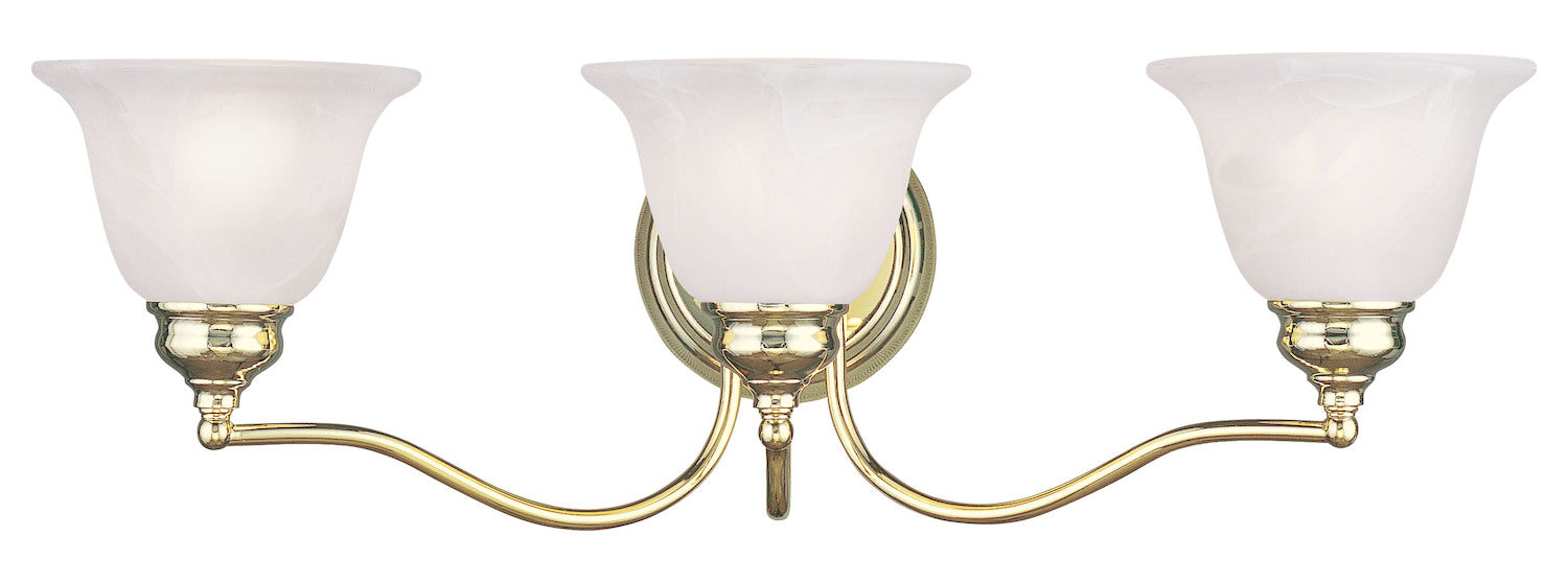Polished Brass Vanity by Livex Lighting