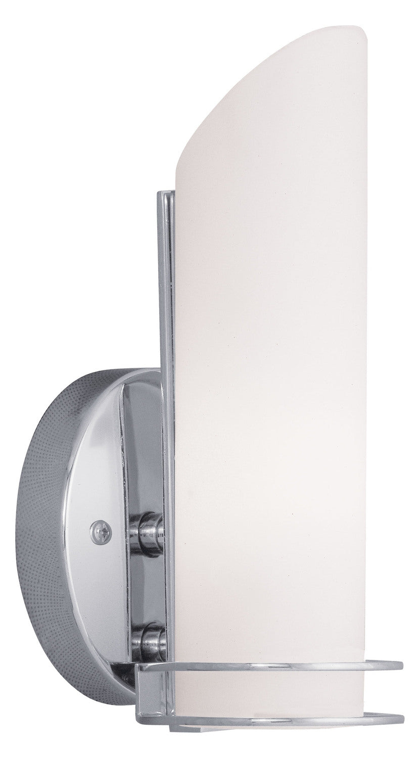 Chrome Bathroom Sconce by Livex Lighting