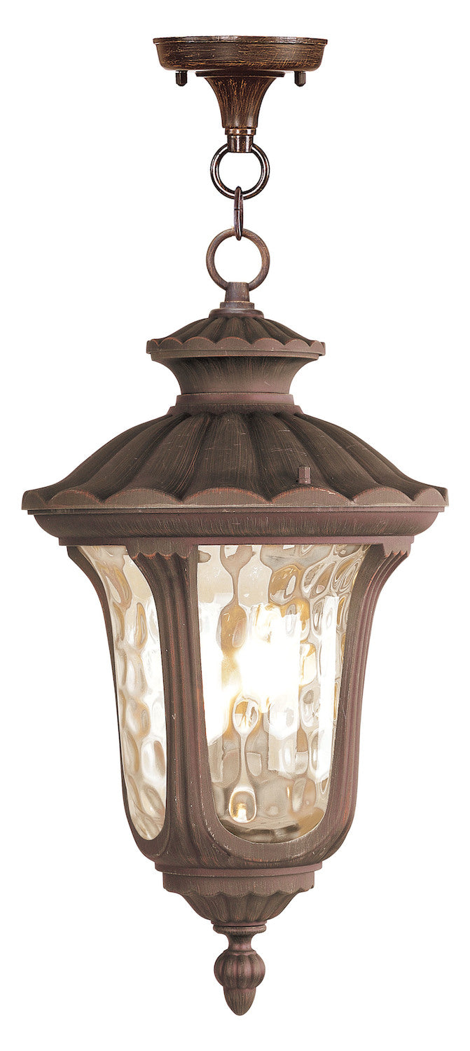 Imperial Bronze Hanging Lantern by Livex Lighting
