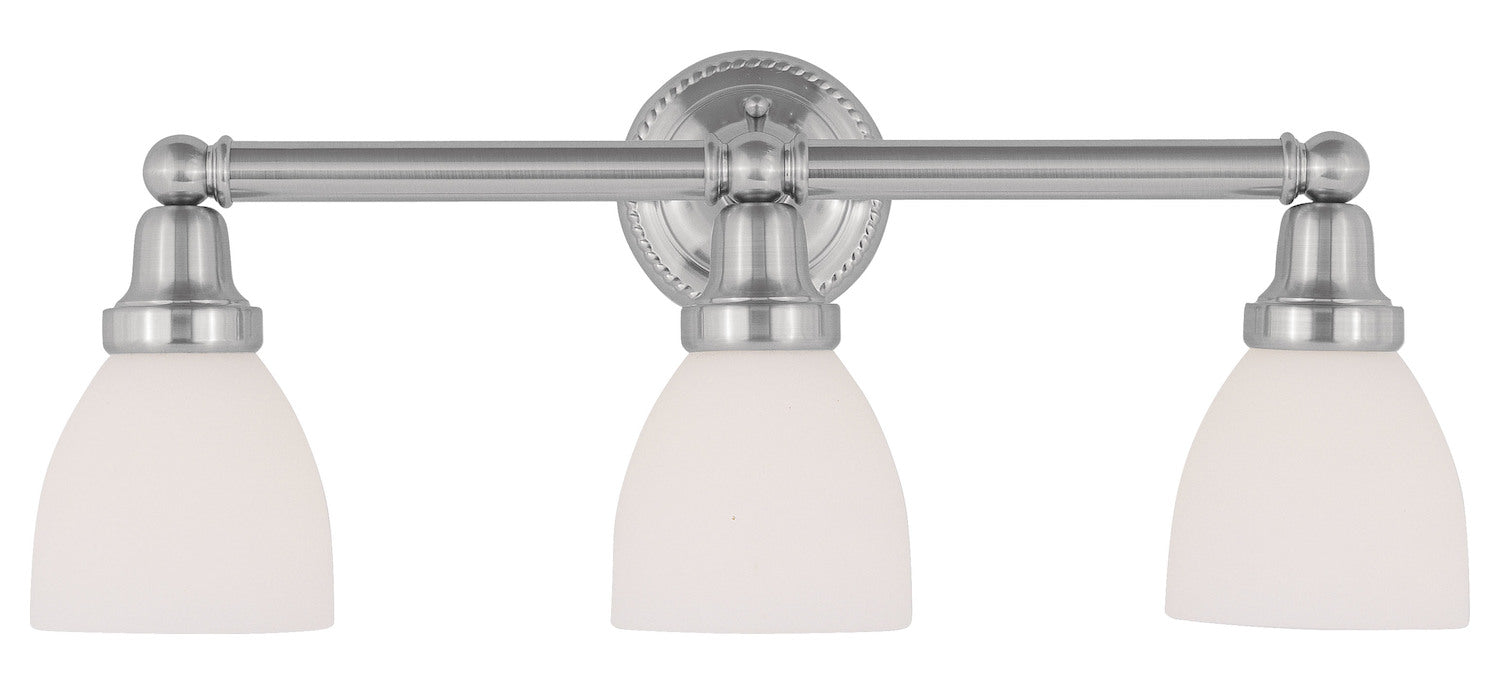 Brushed Nickel Vanity by Livex Lighting