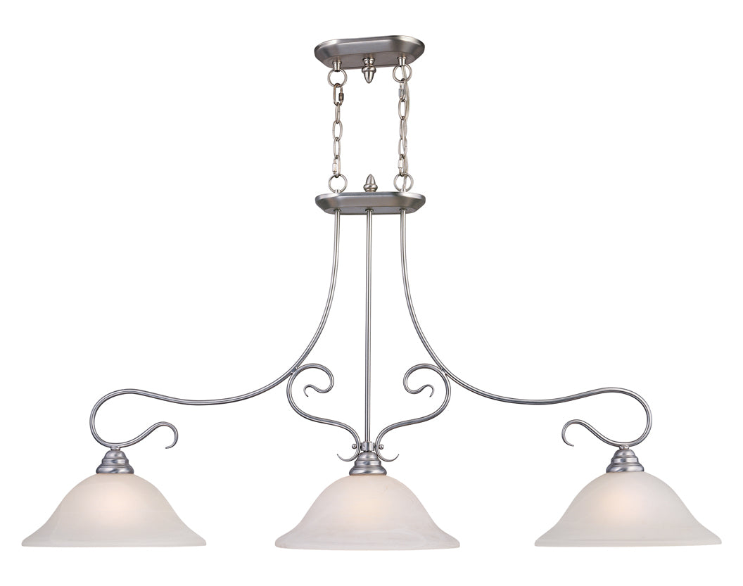 Brushed Nickel Island Light by Livex Lighting