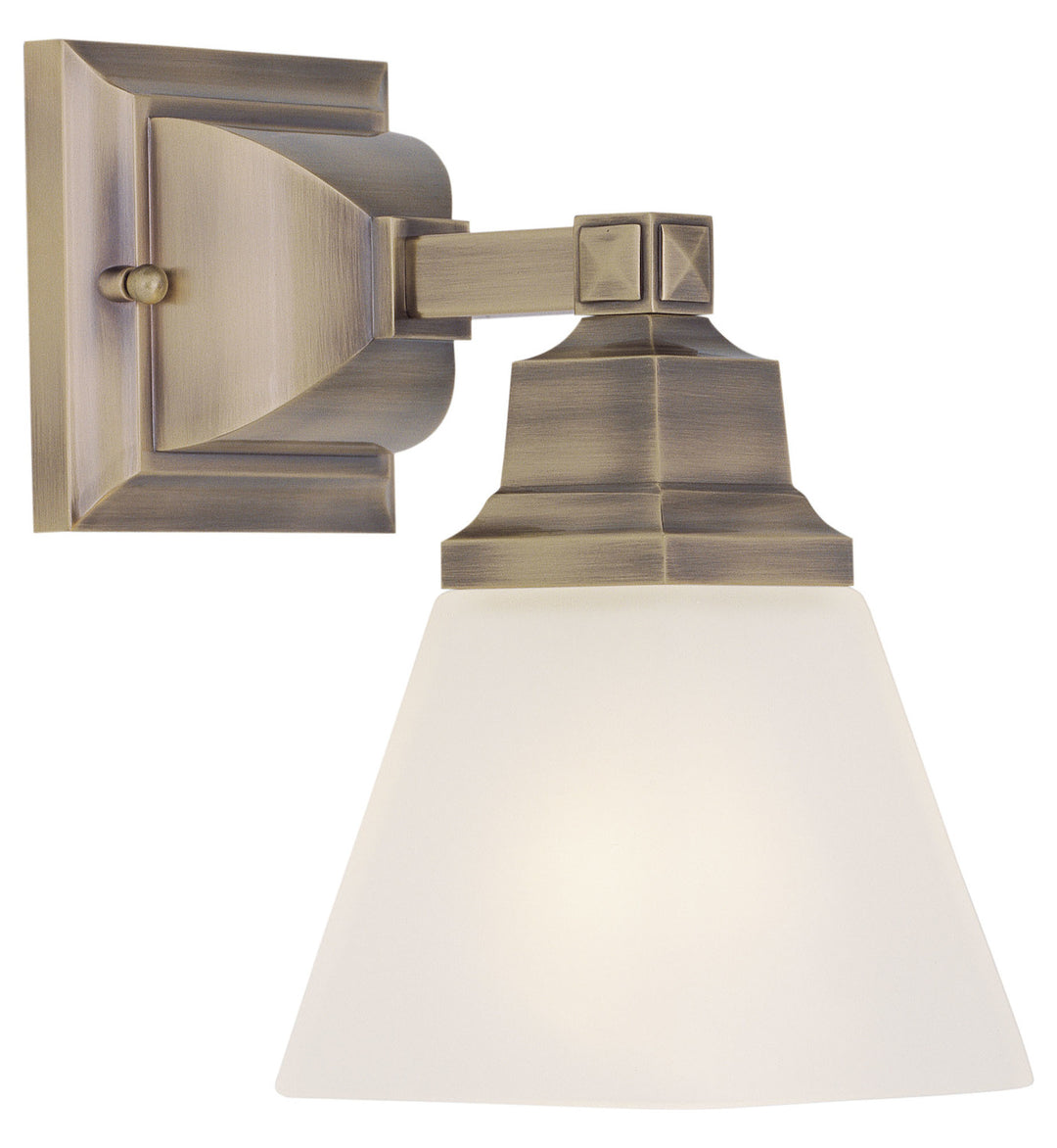Antique Brass  1 Light Wall Sconce by Livex Lighting