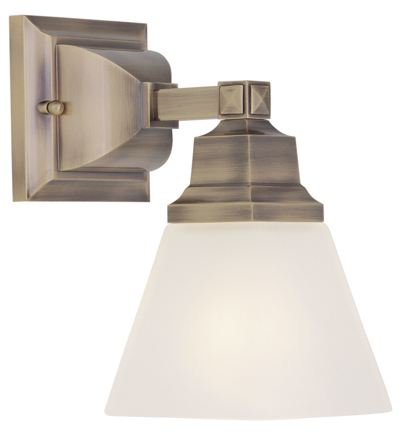Antique Brass  1 Light Wall Sconce by Livex Lighting