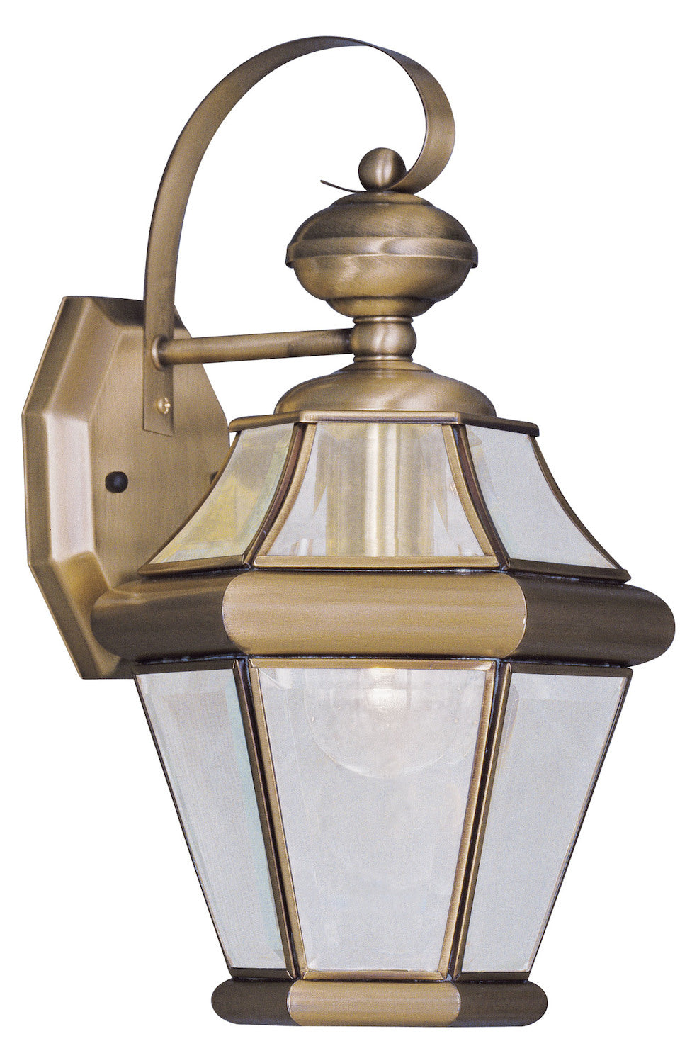 Antique Brass Wall Lantern by Livex Lighting