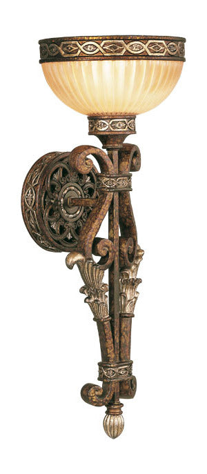 Palacial Bronze With Gilded Accents Wall Light by Livex Lighting