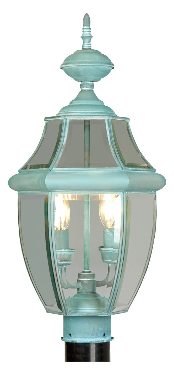 Verdigris Post Light by Livex Lighting