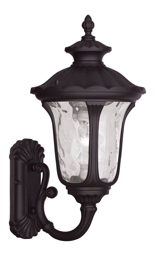 One Light Bronze Wall Lantern by Livex Lighting
