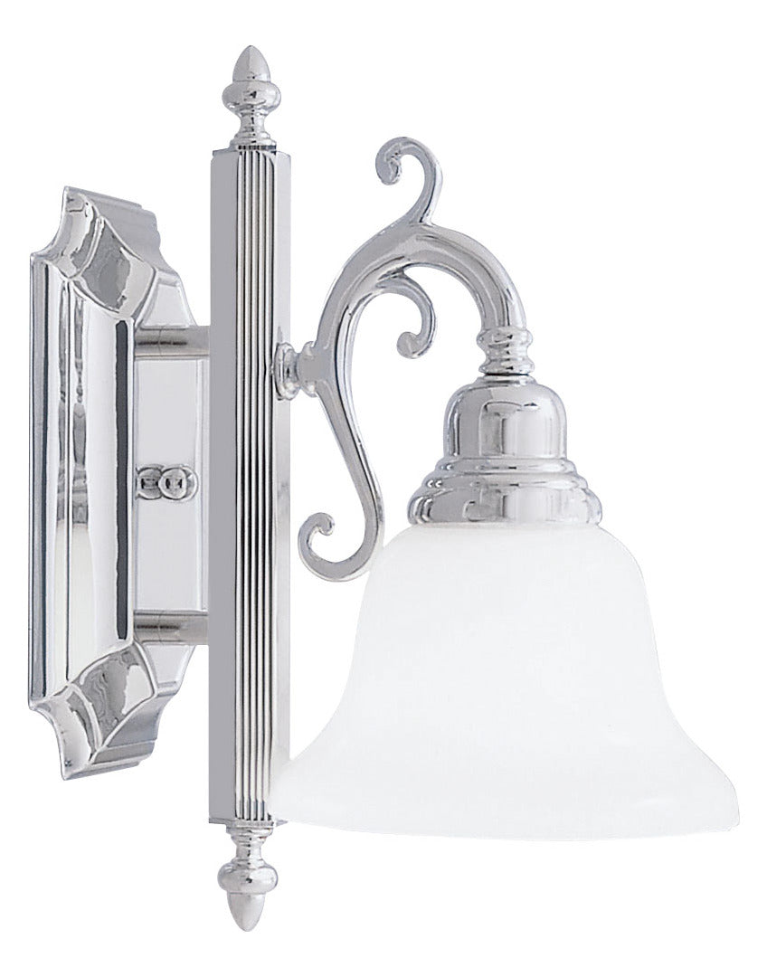 Chrome Bathroom Sconce by Livex Lighting