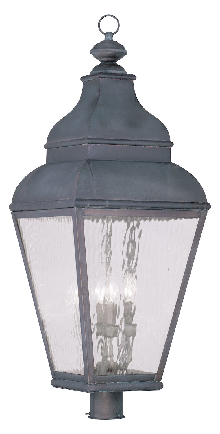 4 Light Bronze Outdoor Post Lantern by Livex Lighting