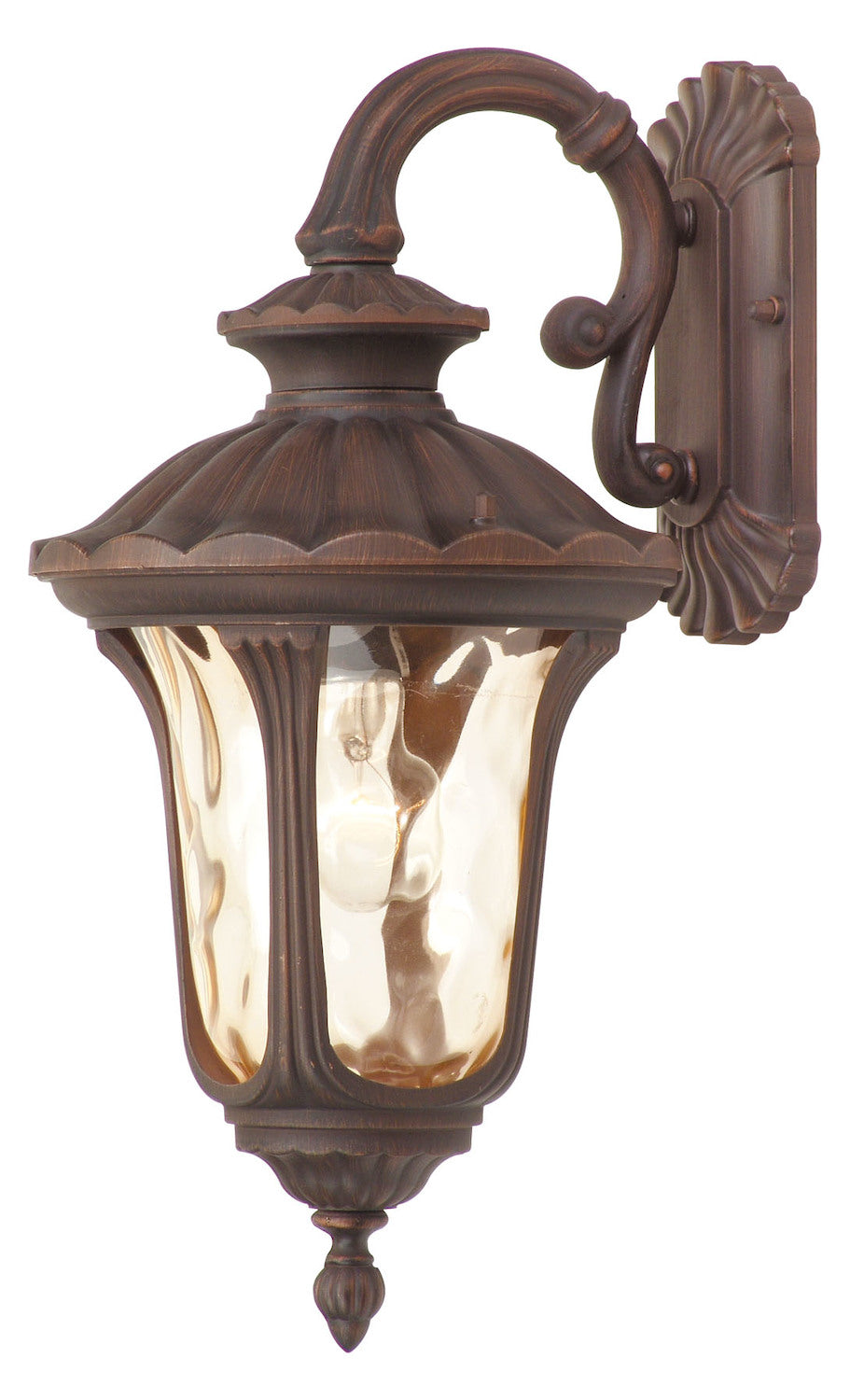 Imperial Bronze Wall Lantern by Livex Lighting