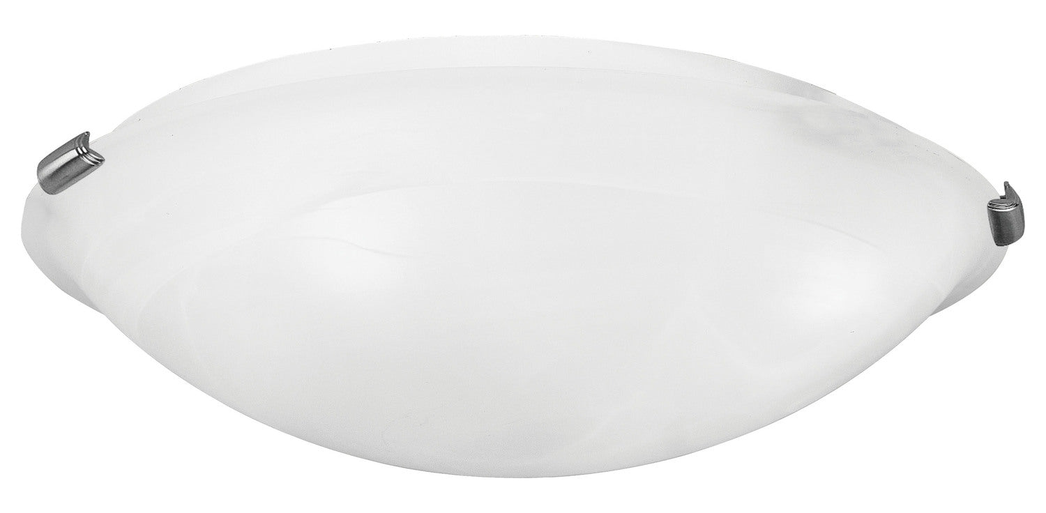 Brushed Nickel Bowl Flush Mount by Livex Lighting