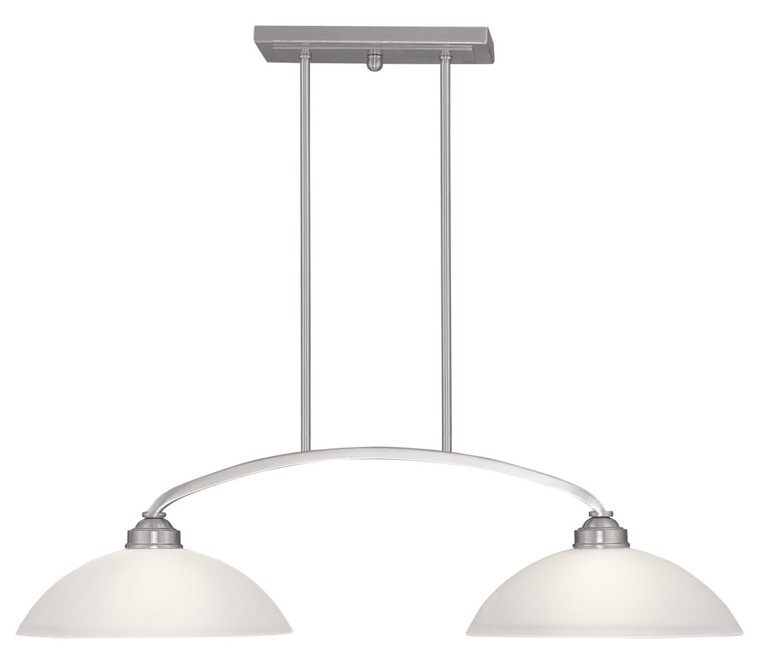 Brushed Nickel Island Light by Livex Lighting